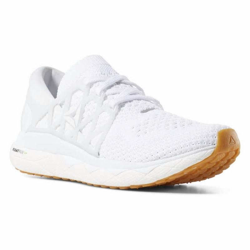 Adidasi Alergare Reebok Custom Floatride Run Dama Albi/Maro Romania UF2586CD